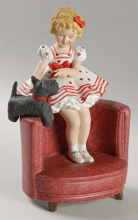Shirley Temple Collection Figurines Stand Up And Cheer - Boxed
