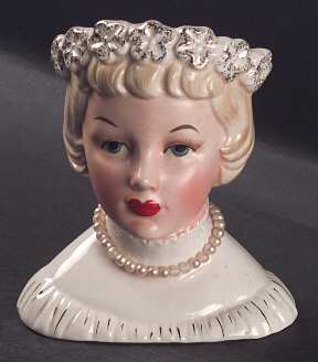 Napco Head Vases Confirmation Girl - No Box