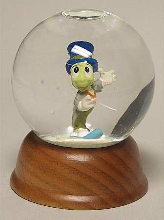 Disney Holiday Snowglobe Jiminy Cricket - No Box