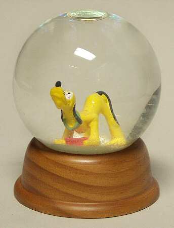 Disney Holiday Snowglobe Pluto - No Box