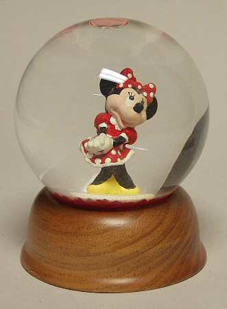 Disney Holiday Snowglobe Minnie Mouse - No Box