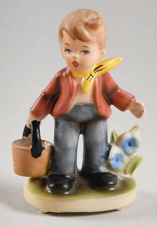 Napco Figurines and Giftware Boy With Bucket - No Box
