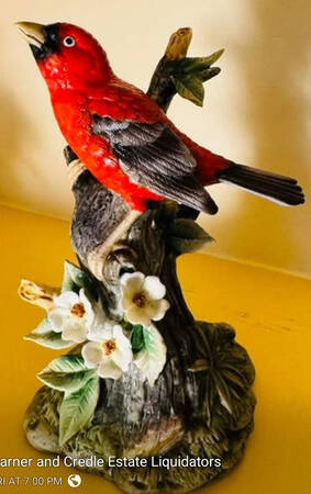 Napco Figurines and Giftware Scarlet Tanager - No Box