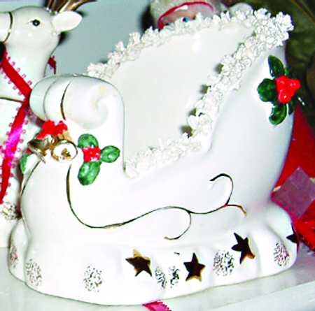 Napco Figurines and Giftware Christmas Sleigh - No Box