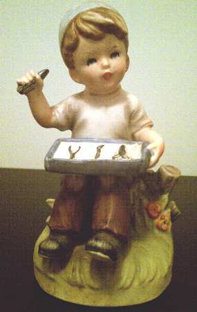 Napco Figurines and Giftware Boy With Tools - Boxed