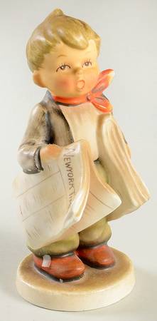 Napco Figurines and Giftware Newsboy - No Box