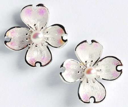 Nicole Barr Jewelry Dogwood-Pearl - Boxed