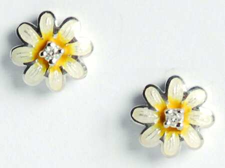 Nicole Barr Jewelry Daisy-Diamond .035ct - Boxed