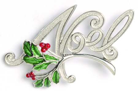 Nicole Barr Jewelry Noel-Silver/Enamel - Boxed