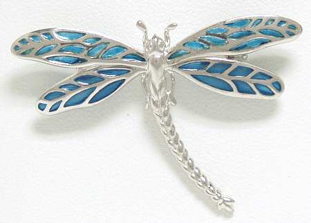 Nicole Barr Jewelry Dragonfly-Turquoise Small - Boxed