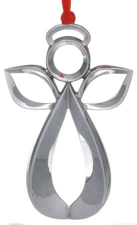 Nambe Christmas Ornaments Modern Angel - Boxed