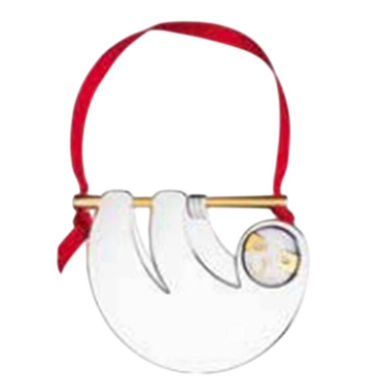 Nambe Christmas Ornaments Sloth - Boxed