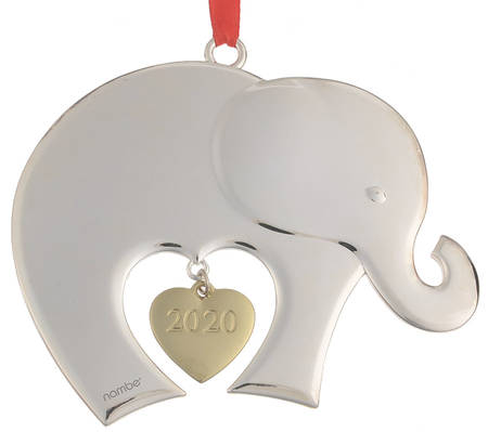 Baby's First Christmas Elephant - With Box Bx2020