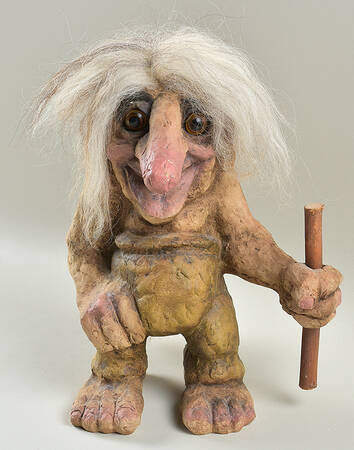 Troll Figurines - Large Troll Man - No Box