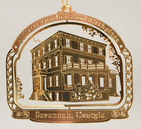 Landmarks Ornaments Savannah, Georgia - Boxed