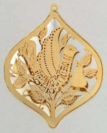 Christmas Ornament Partridge In A Pear Tree - No Box