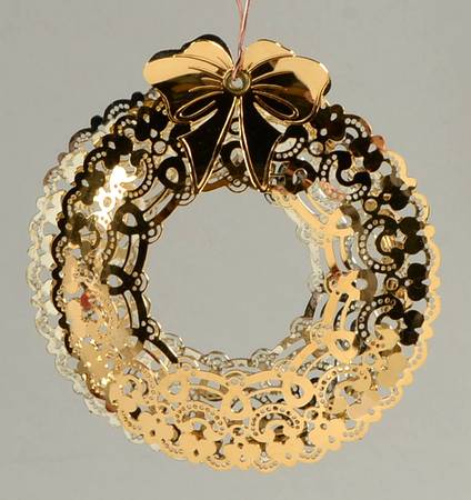Christmas Ornament Wreath - No Box