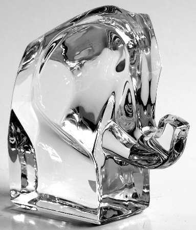 Orrefors Figurines Elephant - No Box