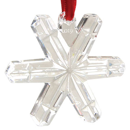 Orrefors Christmas Ornament Snowflake - Boxed