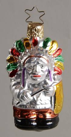 Clowns & Males Indian Chief With Peace Pipe - No Box