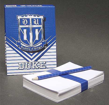 Collegiate Notepads Duke Blue Devils - Boxed