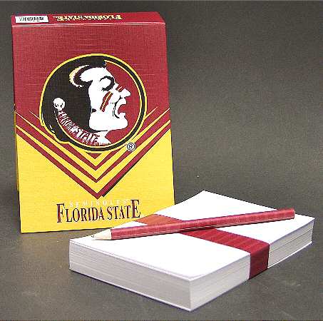 Collegiate Notepads Florida State Seminoles - Boxed