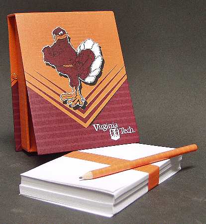 Collegiate Notepads Virginia Tech Hokies - Boxed