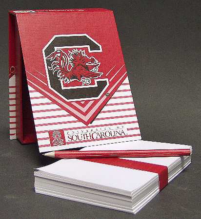 Collegiate Notepads South Carolina Gamecocks - Boxed