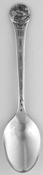 Worlds Fair-New York 1964 Silverplate-New York World's Fair - No Box