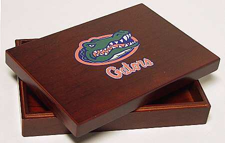 Collegiate Wooden Keepsake Box Florida - No Box