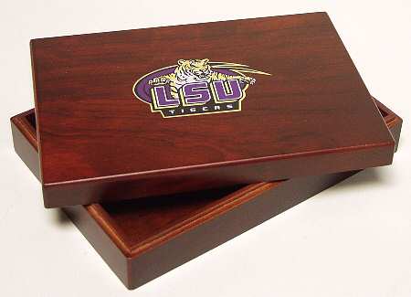 Collegiate Wooden Keepsake Box Lsu - No Box