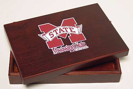 Collegiate Wooden Keepsake Box Mississippi State - No Box