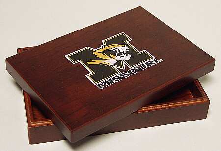 Collegiate Wooden Keepsake Box Missouri - No Box