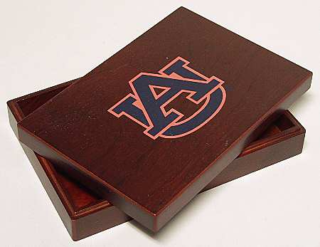 Collegiate Wooden Keepsake Box Auburn - No Box