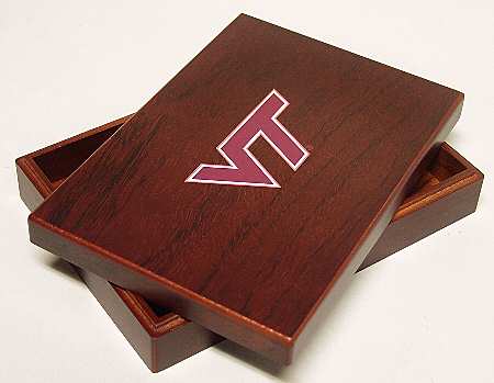 Collegiate Wooden Keepsake Box Virginia Tech - No Box