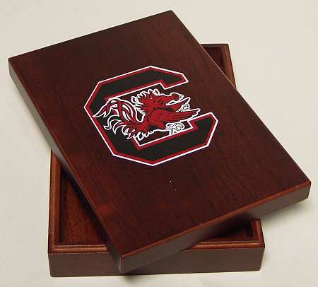 Collegiate Wooden Keepsake Box South Carolina - No Box