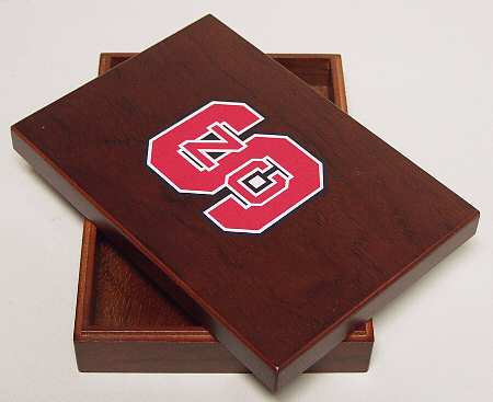 Collegiate Wooden Keepsake Box North Carolina State University - No Box