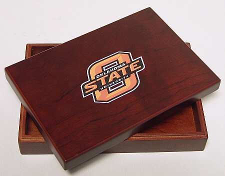 Collegiate Wooden Keepsake Box Oklahoma State - No Box