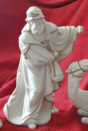 O'Well Novelty Nativity-White King 2 - No Box