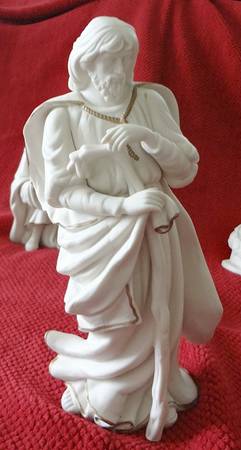 O'Well Novelty Nativity-White Joseph - No Box