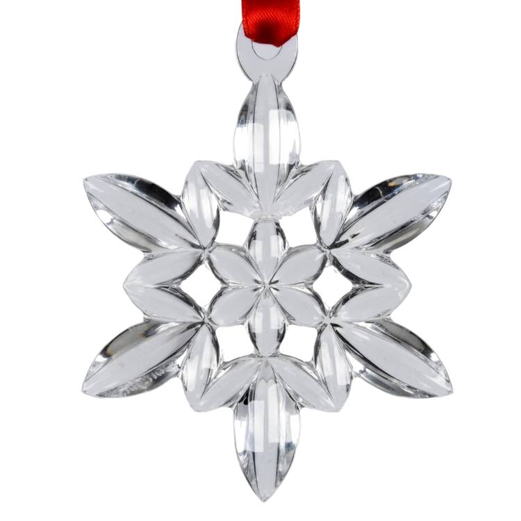 Orrefors Crystal Ornaments Snowflake - Boxed