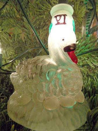 12 Days To Christmas Light Covers Six Geese A Laying - No Box