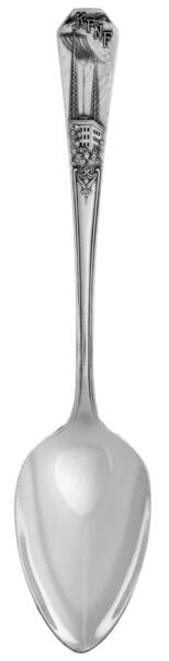 States, Cities&International Souvenir Spoons Kfnf-Henry Field/Shenandoah Ia - No Box