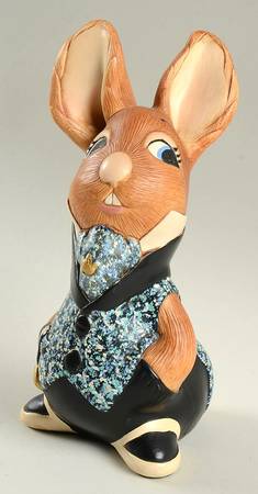 PenDelfin Figurine Uncle Soames-Blue Vest - Boxed