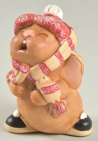 PenDelfin Figurine Barney Bundle-Red Hat - Boxed