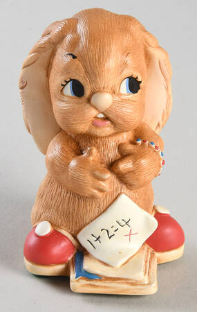 PenDelfin Figurine Digit - Red - With Box