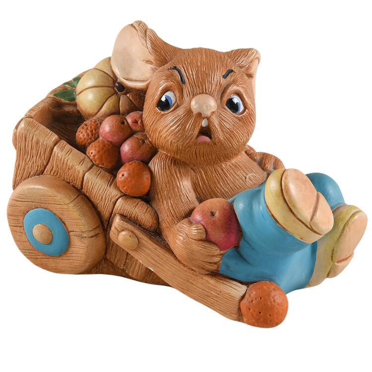 PenDelfin Figurine Barrow Boy-Turquoise Pants - Boxed
