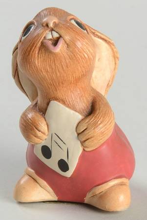 PenDelfin Figurine Rolly-2 Note Pink Pants - Boxed