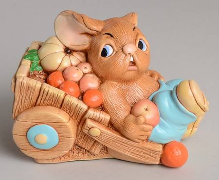 PenDelfin Figurine Barrow Boy-Blue Pants - Boxed
