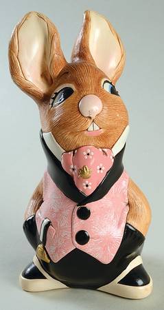 PenDelfin Figurine Uncle Soames-Pink Vest - Boxed